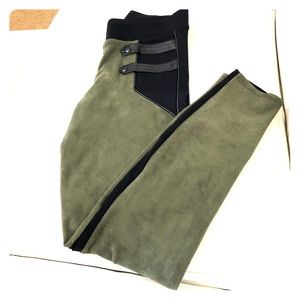 Funky Leggings - Green and Black combo